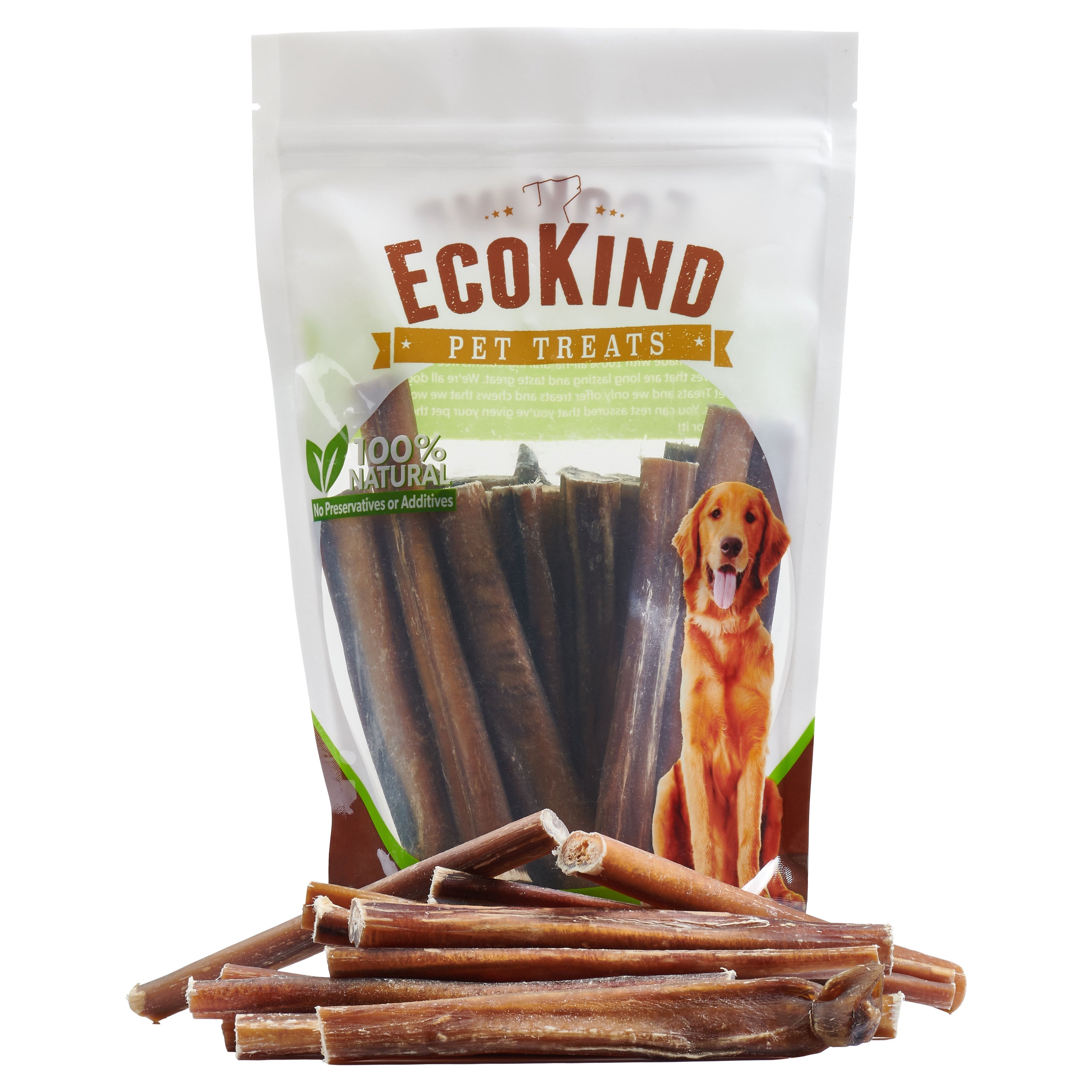 Brazilian Grass-Fed Beef Bully Sticks — Natural, High-Protein Dog Chews