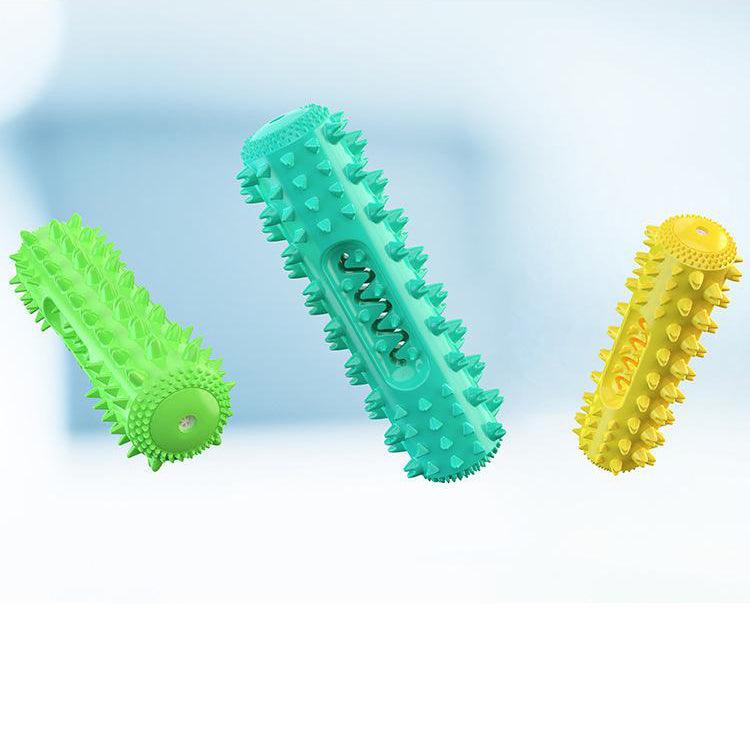 Dog Toothbrush & Teething Toy — Interactive Dental Chew