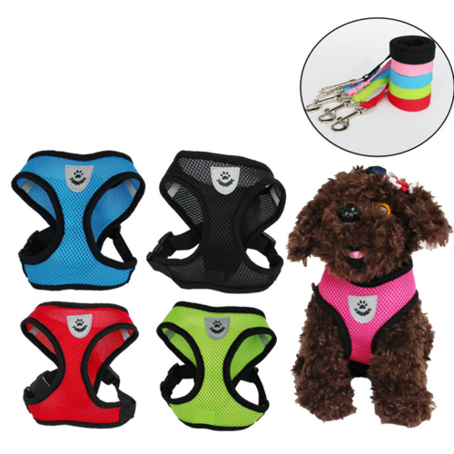 Adjustable Reflective Dog Harness Vest — No-Pull Control Vest, Sizes S–XL