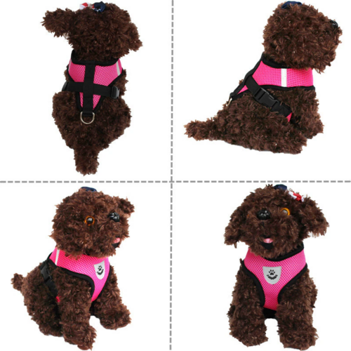 Adjustable Reflective Dog Harness Vest — No-Pull Control Vest, Sizes S–XL
