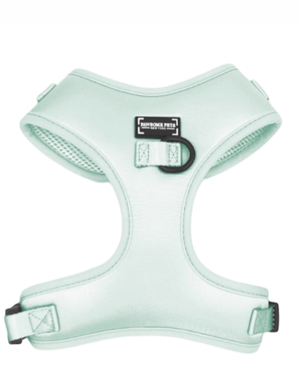 Mint Green Dog Walking Bundle — Harness, Collar, Lead, Bowtie & Poop Bag Holder