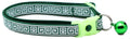 Greek Key Breakaway Cat Collar-2