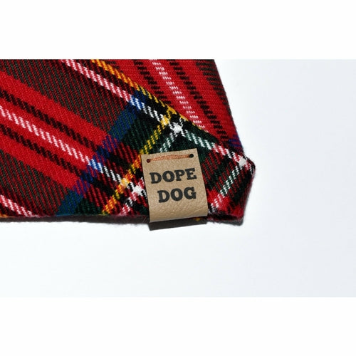 Apple Crumble Dog Scarf — Cozy Twisted Neck Scarf for Small & Large Dogs