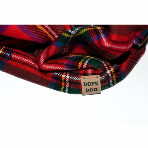 Apple Crumble Dog Scarf — Cozy Twisted Neck Scarf for Small & Large Dogs