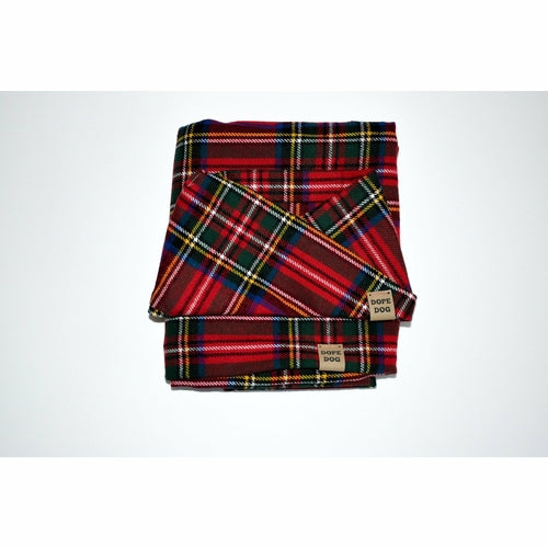 Apple Crumble Dog Scarf — Cozy Twisted Neck Scarf for Small & Large Dogs