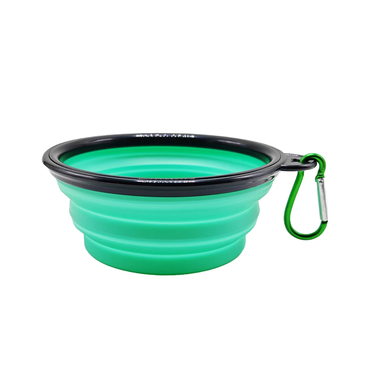 2-in-1 Silicone Pet Water Bottle & Folding Bowl — Leak-Proof Travel Feeder