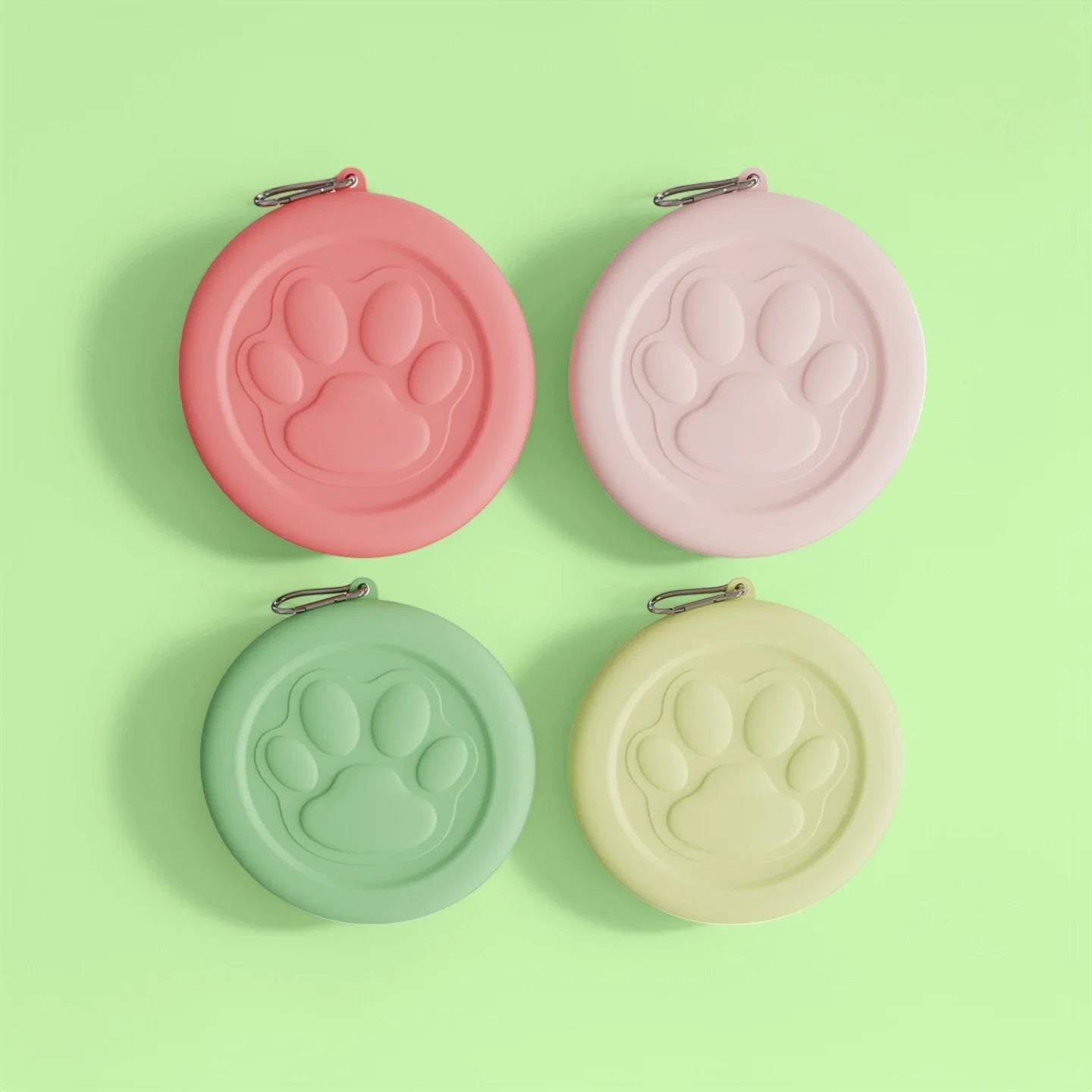 2-in-1 Travel Pet Bowl with Treat Compartment — Portable Dog Food & Water Dish