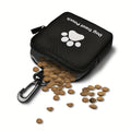 Dog Treat Training Bag — Portable Polyester Reward Pouch for Dogs & Cats