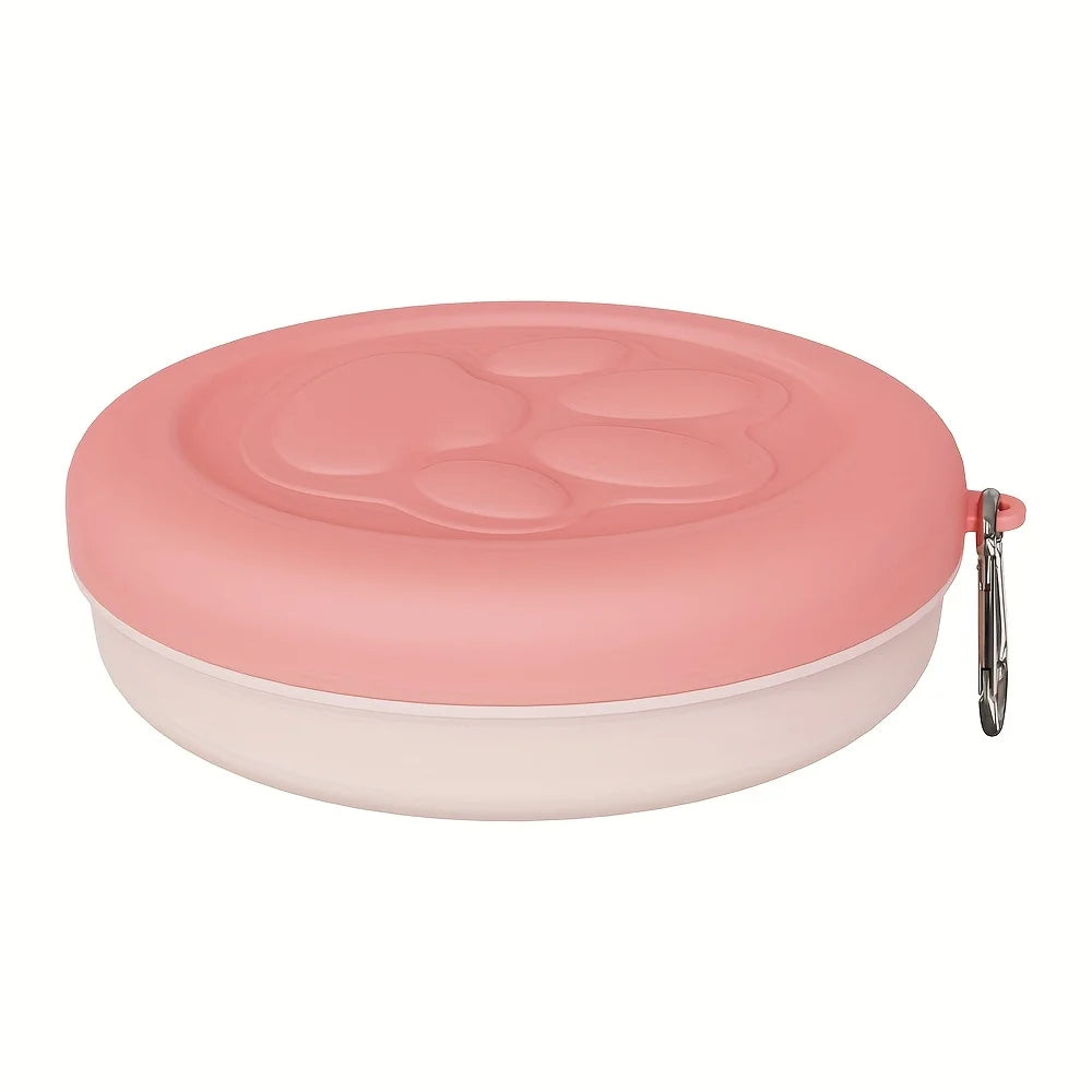 Portable Pet Travel Bowl & Snack Box — Multifunctional Outdoor Food & Water Dish