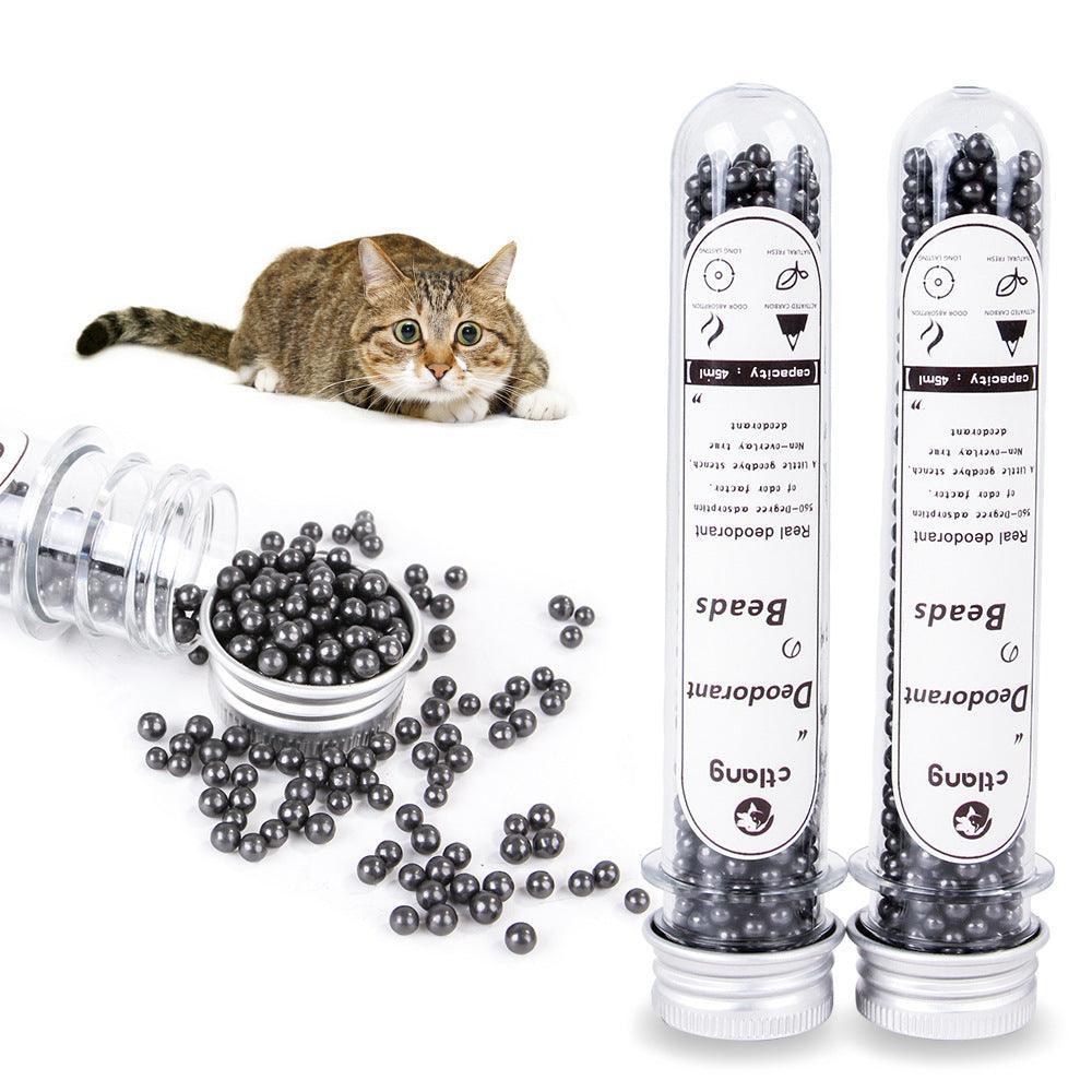 Activated Carbon Cat Litter Deodorizer — Fragrance-Free Odor Eliminator