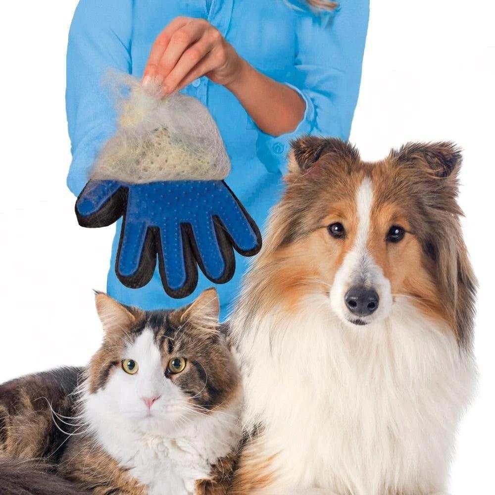 Pet Perfect Grooming Glove — 2-in-1 Hair Remover & Massager