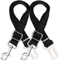 Dog Car Seatbelt Connector — Adjustable 2-Pack Safety Tether for All Vehicles