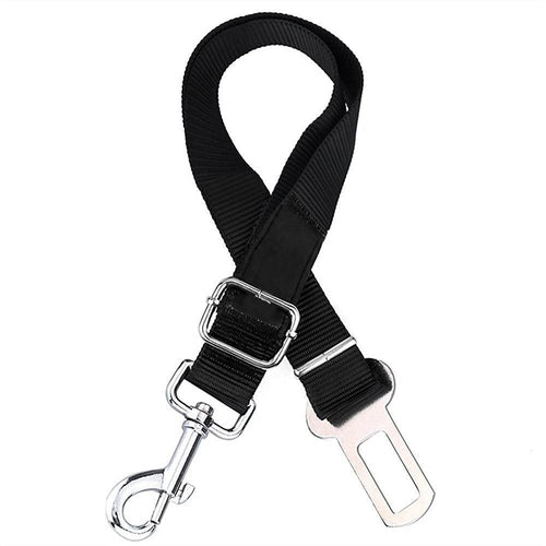 Dog Car Seatbelt Connector — Adjustable 2-Pack Safety Tether for All Vehicles