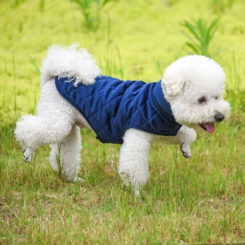 Dog Winter Warm Vest — Soft Fleece & Cotton Pet Jacket for Fall & Winter