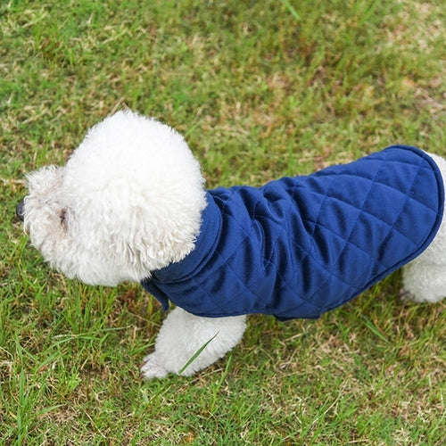 Dog Winter Warm Vest — Soft Fleece & Cotton Pet Jacket for Fall & Winter