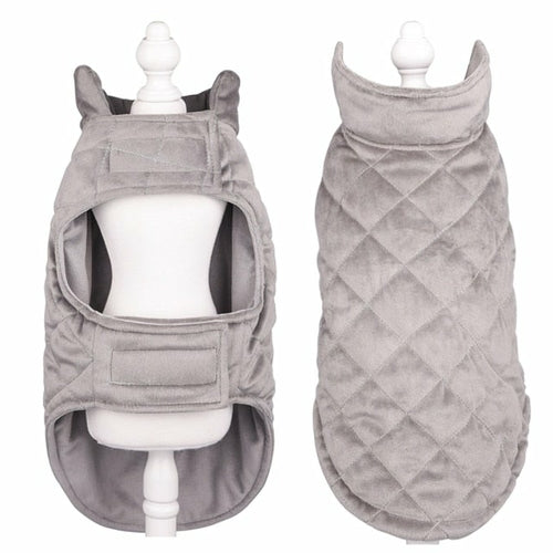 Dog Winter Warm Vest — Soft Fleece & Cotton Pet Jacket for Fall & Winter